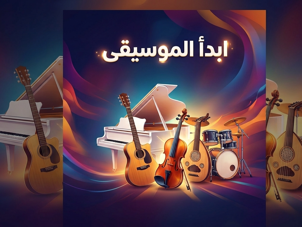  ابدأ الموسيقى (دورات في العزف على الآلات الموسيقية) خاص بأبناء العاملين- جامعة النجاح