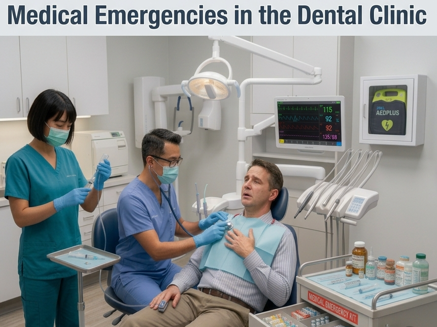 Medical Emergencies in Dental Clinics: Recognition, Guidelines, and Clinical Management 