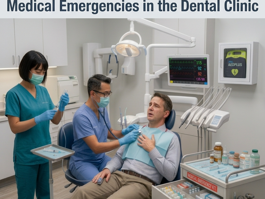 Medical Emergencies in Dental Clinics: Recognition, Guidelines, and Clinical Management